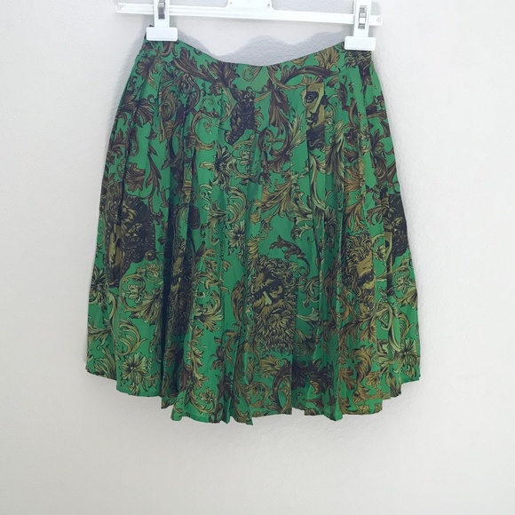 Versace Dresses & Skirts - Versace Silk pleated skirt